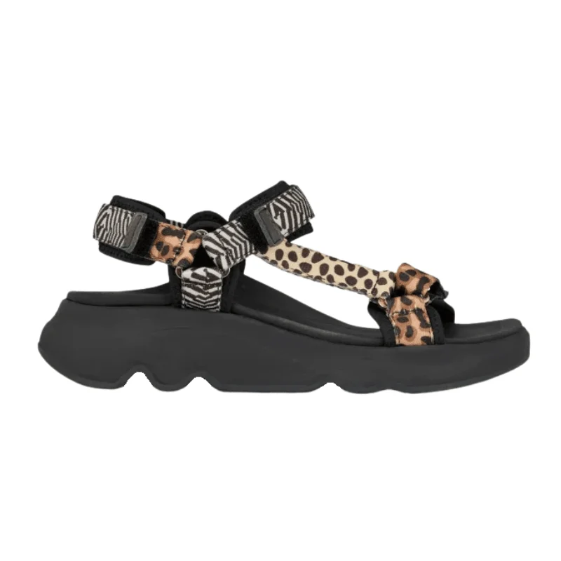 Green Comfort sandália desportiva feminina - Animal print