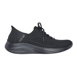 Skechers slip-in sapatilha feminina - Preto