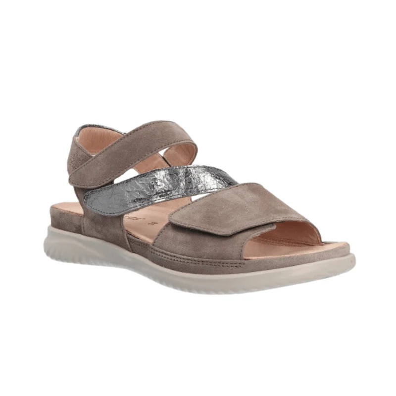 Sandália feminina Hartjes com velcro - Sand - Image 3