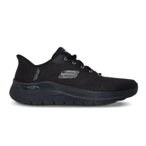 Skechers slip-in sapatilhas para homem - Preto