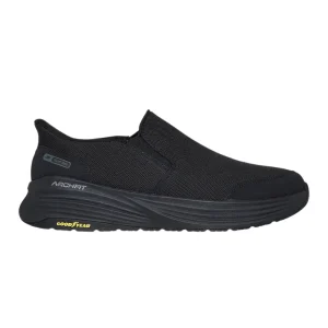 Skechers slip-in estável para homem - Preto