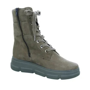 Semler botim feminino forrado - Castanho