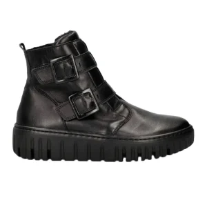 Waldläufer bota para senhora - Preto