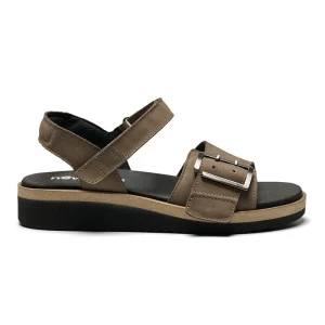 New Feet sandália feminina - Castanho