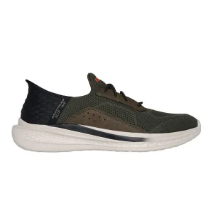 Skechers slip-in ténis masculino - Oliva
