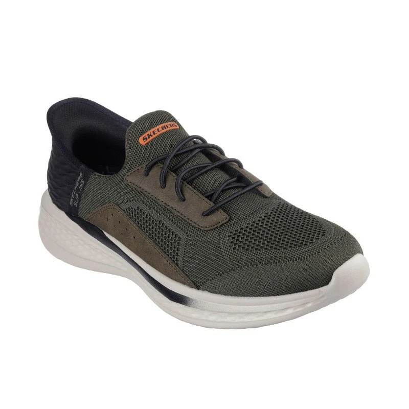 Skechers slip-in ténis masculino - Oliva - Image 4