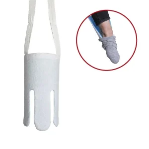 Auxiliar para calçar meias em felpo/nylon