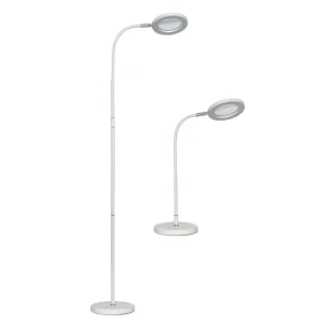 Lâmpada de aumento LED para chão e mesa - 3x ampliação