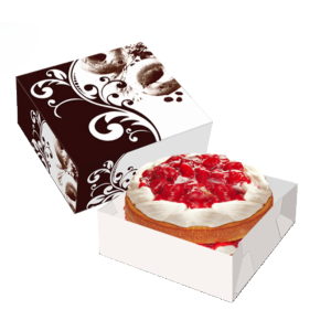 Caixa Pastelaria Choc 33X33X9,5 (50)
