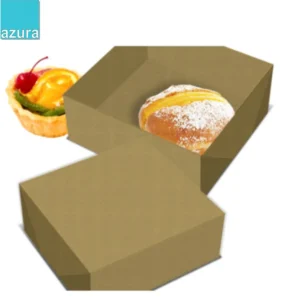 100 Caixa Pastelaria Kraft 15×19 | 3P/12
