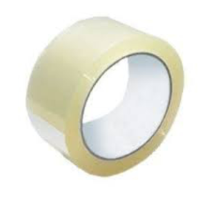 6 Rolos Fita Cola 50×66 Ouro Transparente