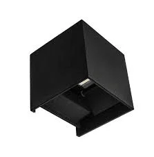 APLIQUE LED CUBO PRETO – ÂNGULO AJUSTÁVEL (3W + 3W) 3CCT