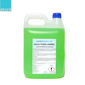 5 Litros Lava Tudo Limão BasicLine Lojadahigiene