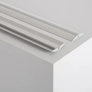 PERFIL DE ALUMÍNIO DE SUPERFICIE SEMI-CIRCULAR 1M P/ FITA LED ATÉ 12MM