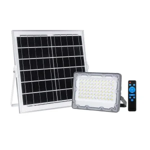 PROJETOR LED SOLAR + PAINEL SOLAR 60W IP65