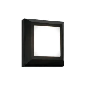 Aplique led muro saliente quadrado 4000k