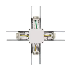 CONECTOR TIPO X P/BARRA LINEAR LED TRUNKING